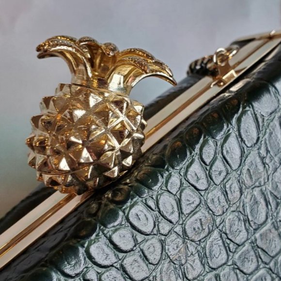 Zara Pineapple Purse with Chain - Picture 5 of 6